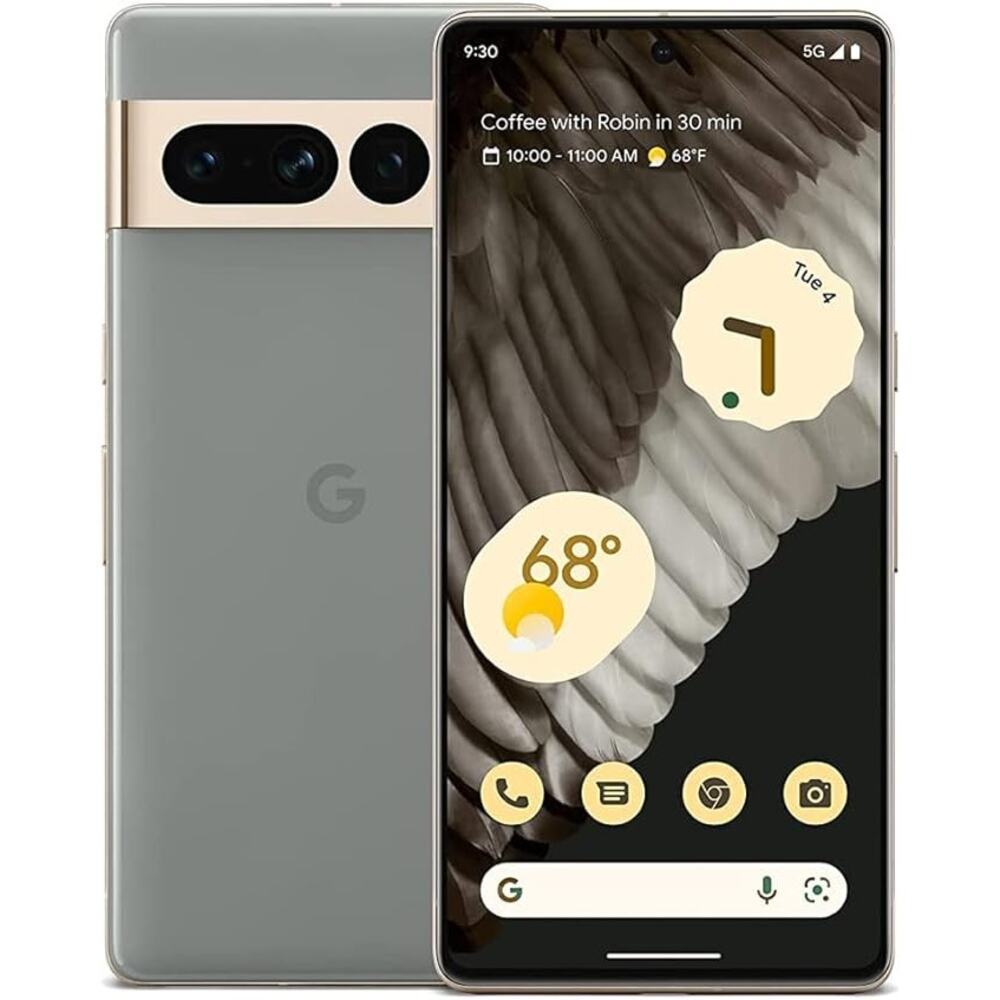Google Pixel 7 Pro 5G 128GB 12GB RAM Factory Unlocked for GSM Carriers Hazel